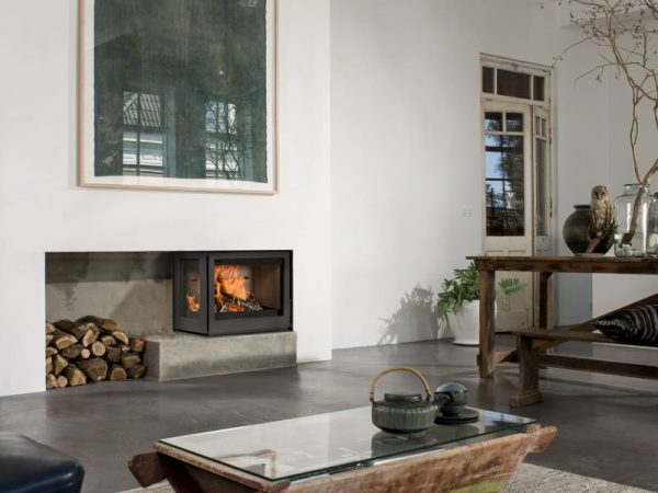 Insert à bois BARBAS BELLFIRES : Modèles UNILUX angle ou 3 faces