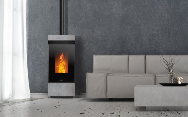 Poêle à Granulés KLOVER : Modèle Dama Air
